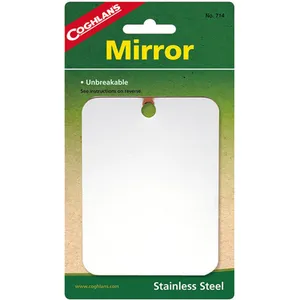 Espejo de Acero Inoxidable para Camping Coghlans 10,8 x 8,3 cm